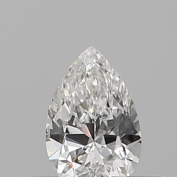 0.07ct Pear Natural Diamond (Colour F, Clarity VS2, Cut VG, IGI Certified)